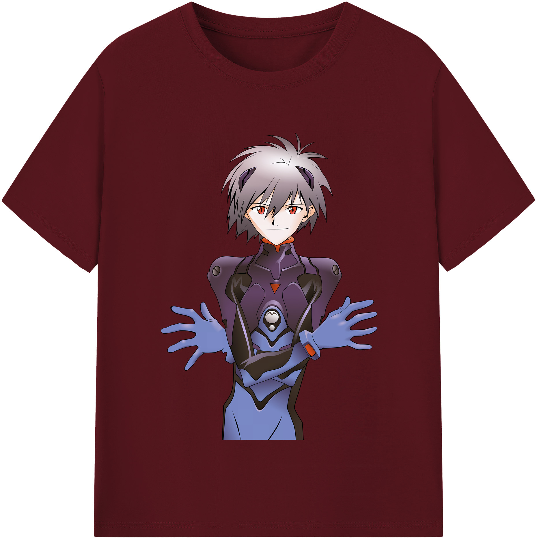 （画像用） EVA 新世紀エヴァンゲリオン 綿100％半袖Tシャツ（フロントプリント）